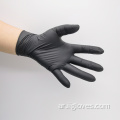 100pcs 6mil Hand Glove قفازات النتريل الأسود